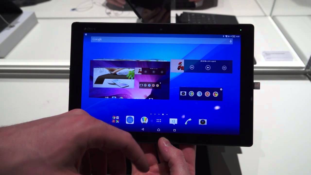 Sony Xperia Z4 Tablet, prise en main - par Test-Mobile.fr
