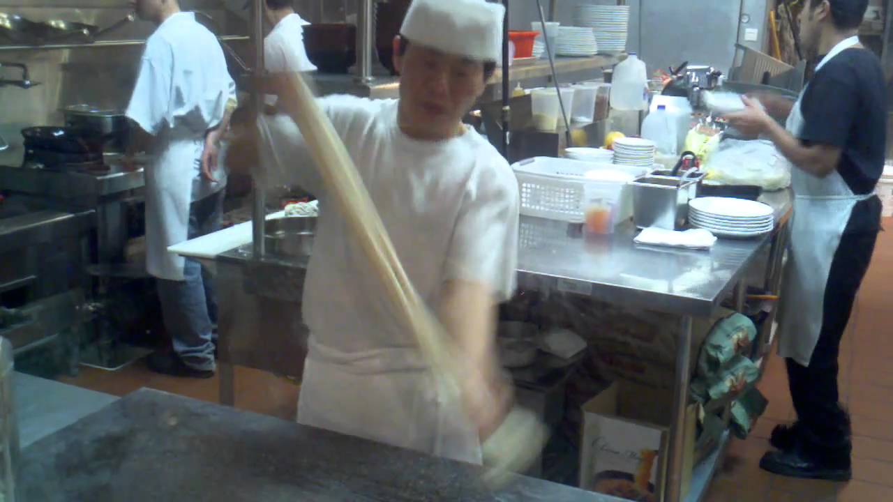 China Magic Noodle - noodle making