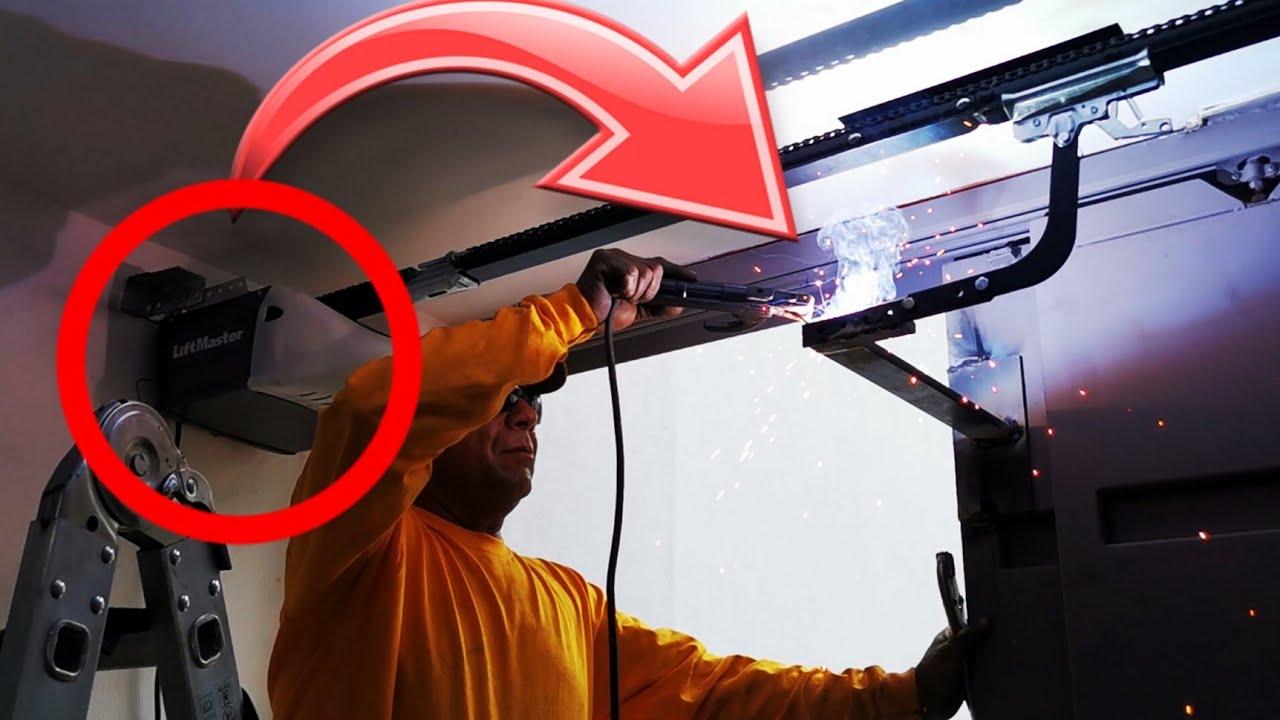 Así se instala motor de cadena LIFTMASTER 1210 (MERIK 511)