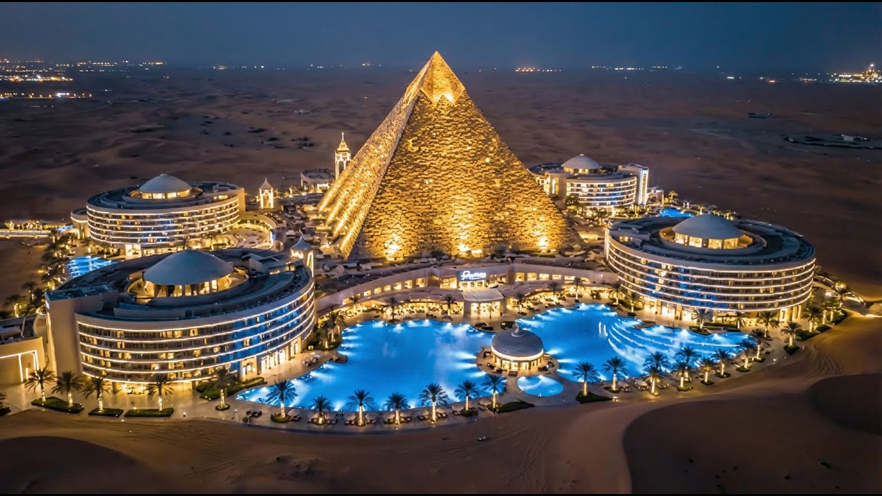 Inside Dubai’s $1.8 Billion Mega Resort City 🌟 The Ultimate Luxury Palace in 4K