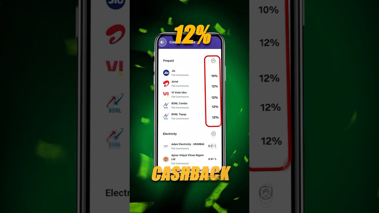 More Cashback.More savings. More Reasons to choose Recharge  Go Over Google Pay & Phone Pe📲🚀 #shorts