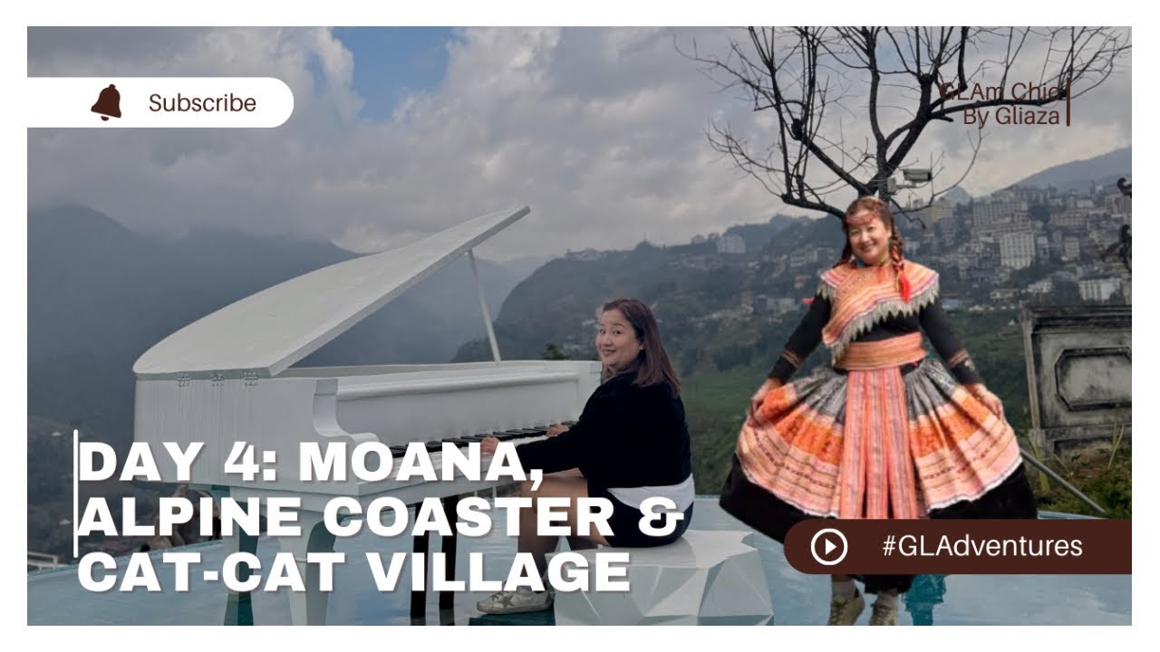 Day 4 in Vietnam: Moana Cafe View, Alpine Coaster & Exploring Cat Cat Village!