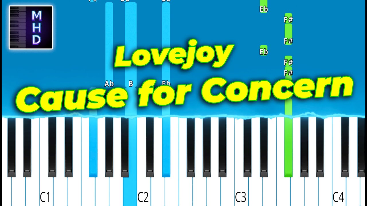 Lovejoy - Cause for Concern (Piano Tutorial Easy)