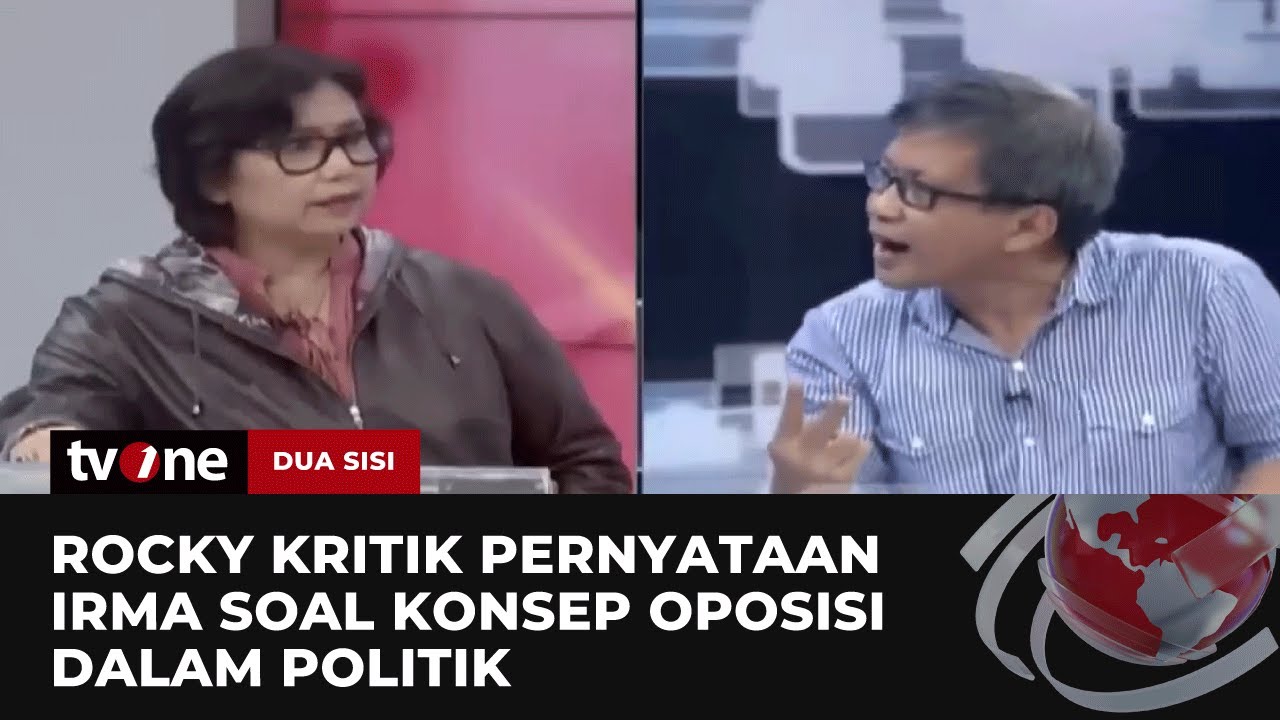 Mengingat Momen Rocky Gerung Sentil Konsep Berpolitik Irma | Dua Sisi tvOne