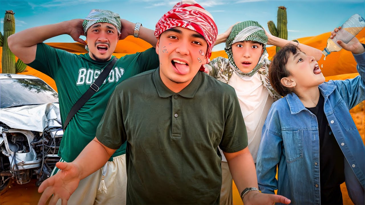 ДУБАЙ ШӨЛІНДЕ ҚАП КЕТТІК! 🏜️😱 | Машинамыз сынып қалды 😭
