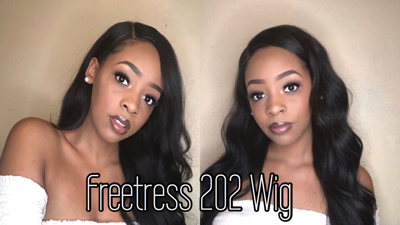 VIRGIN HAIR DUPE 😱 | FREETRESS 202 WIG REVIEW