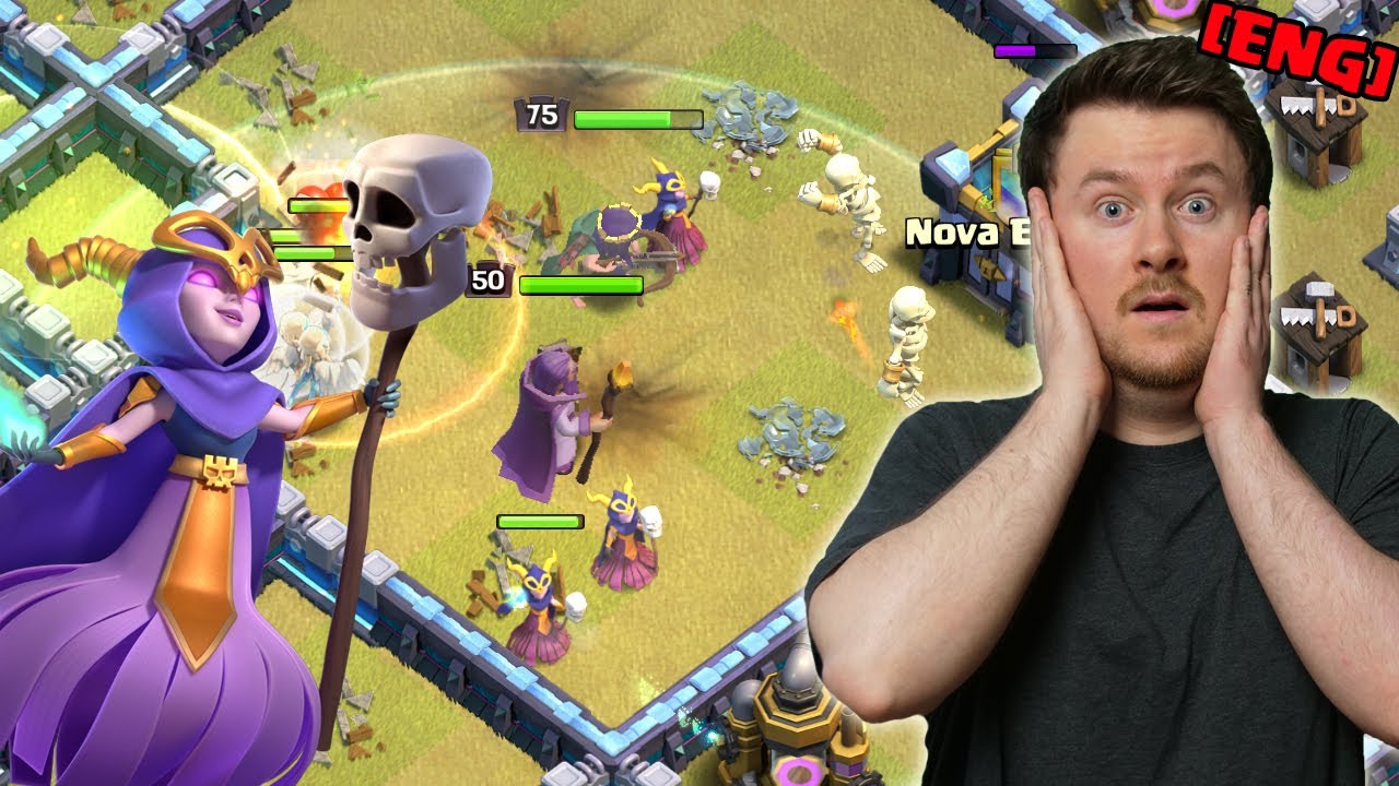 We used 5 Super Witch Attacks in Clash Worlds and THIS HAPPENED | #clashofclans