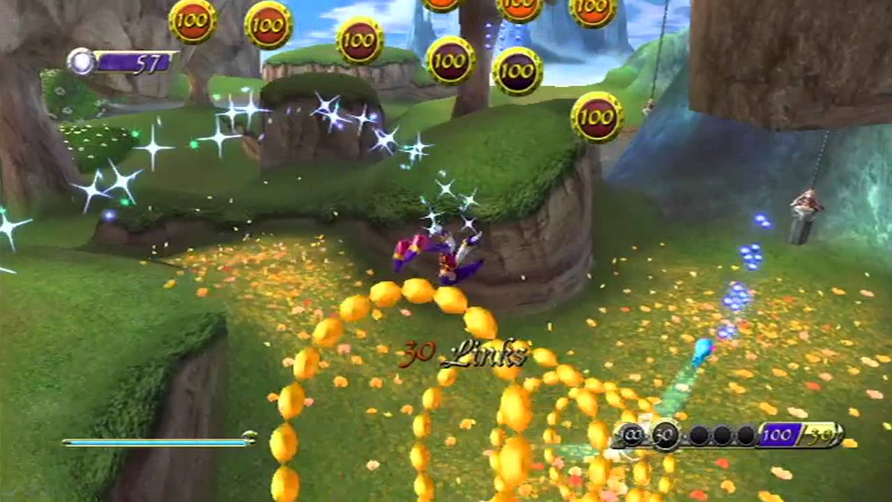 NiGHTS: Journey of Dreams (Wii) - Pure Valley: 