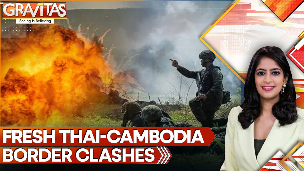 Thai Jets Bombard Cambodia as Deadly Border Clashes Escalate | GRAVITAS