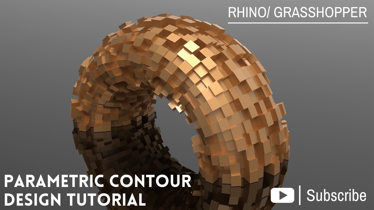 Easy Grasshopper Tutorial | Parametric Contour Facade