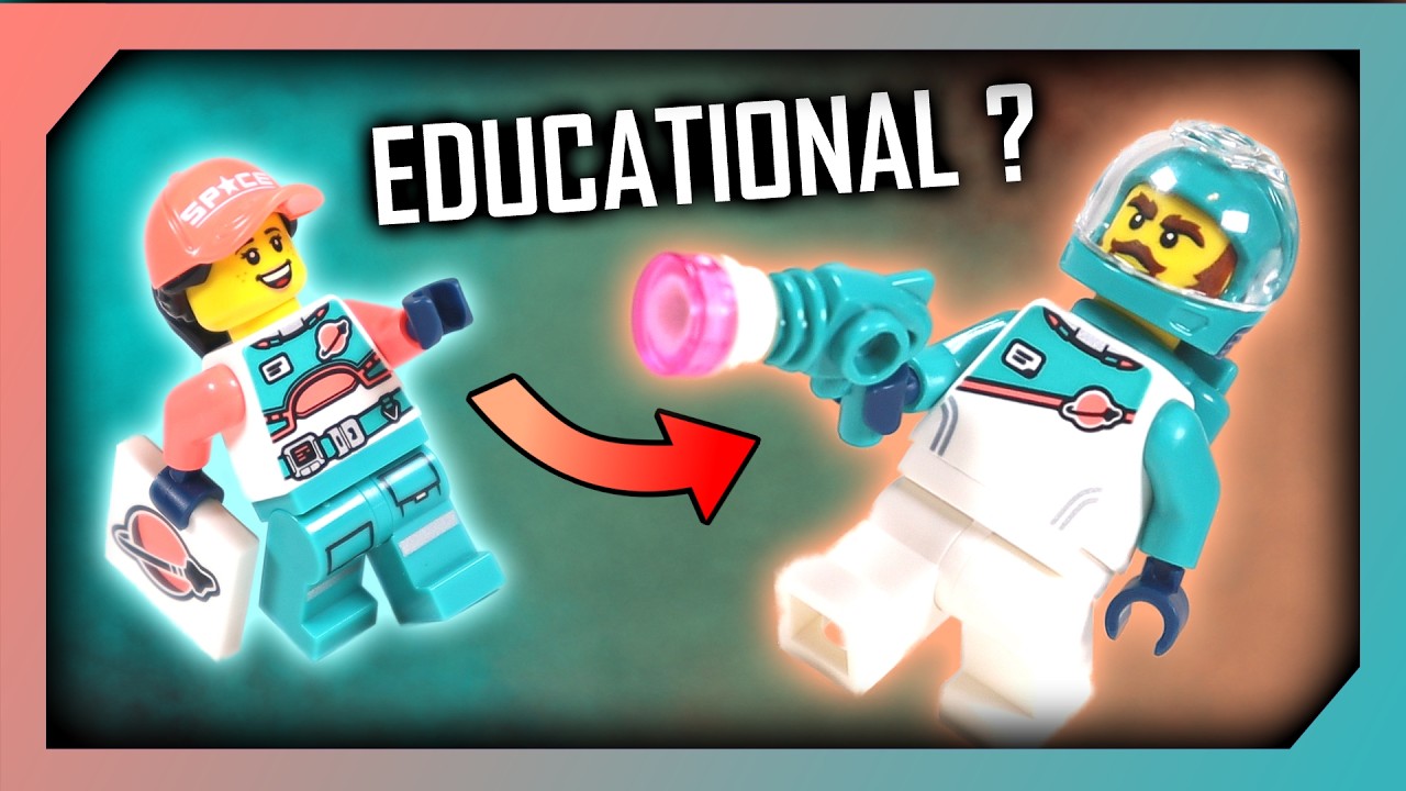 Апгрейд космических минифигурок LEGO Education!