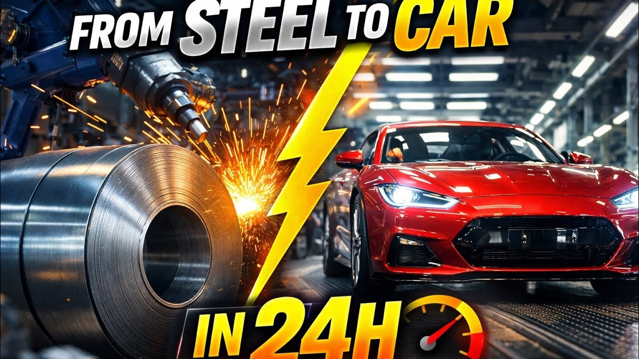 How cars are built with precision robots, advanced engineering, and cutting-edge technology.