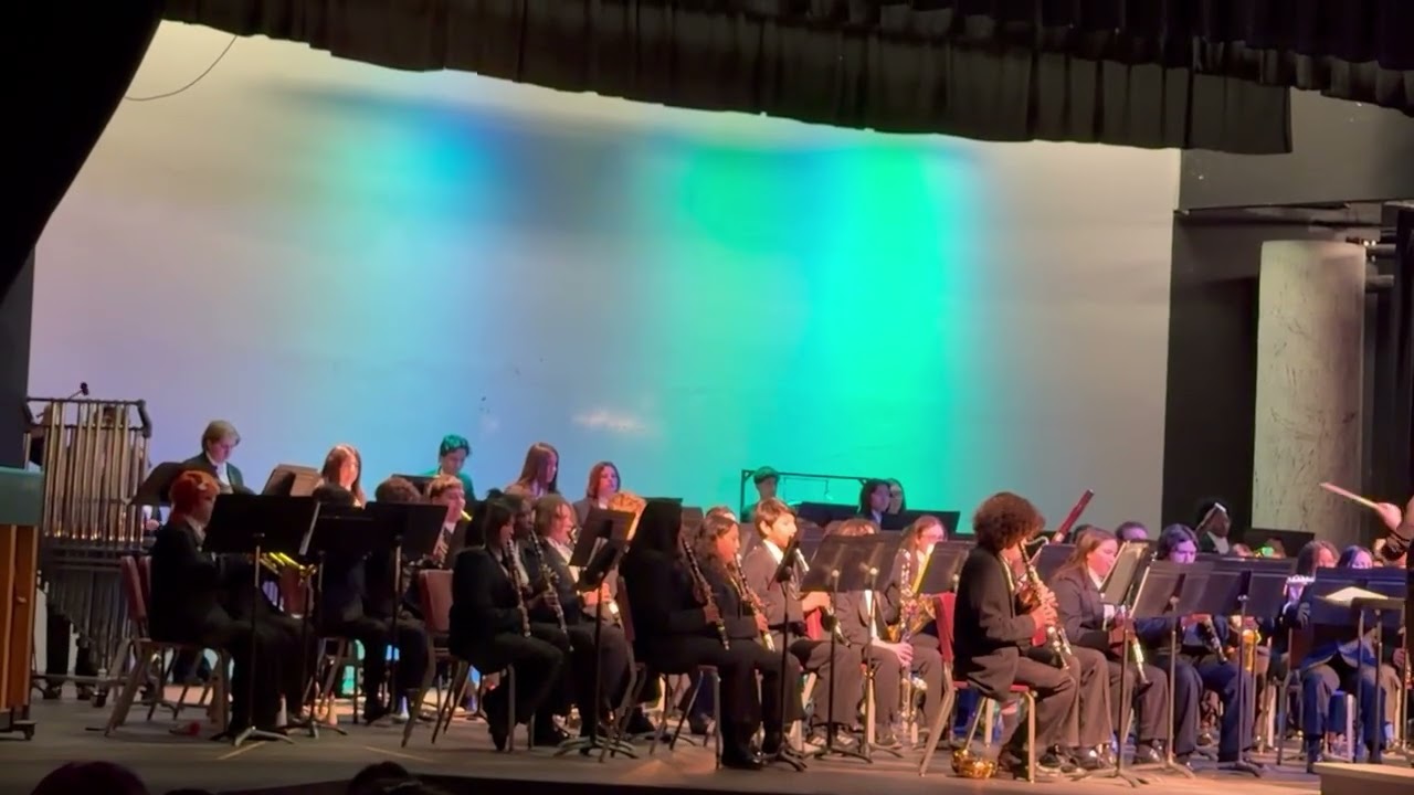 3054 7concert the AHS Mighty Bulldog Band. Musicians from showcase talent  Music Performance Assess