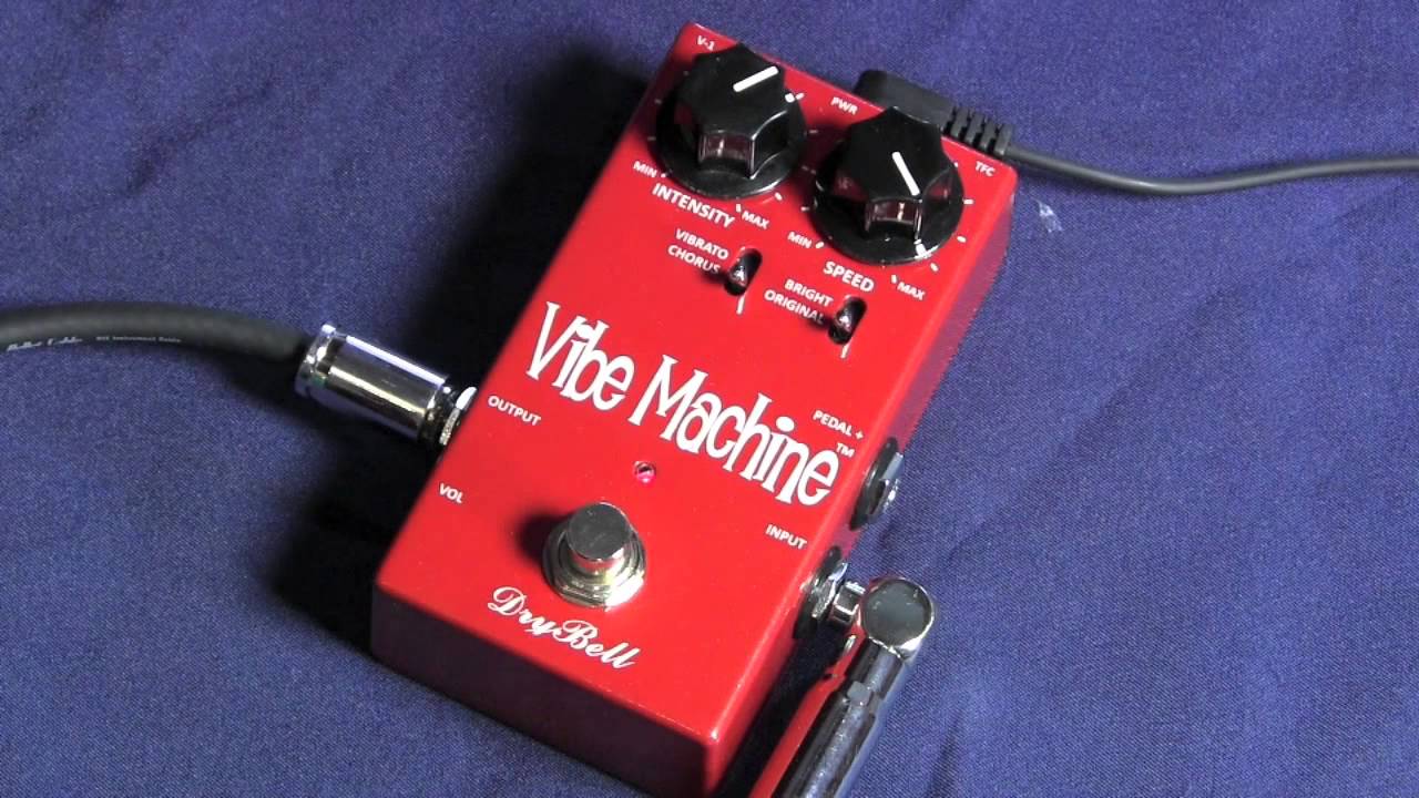 Dry-Bell Effects VIBE MACHINE guitar effects pedal demo with Telecaster