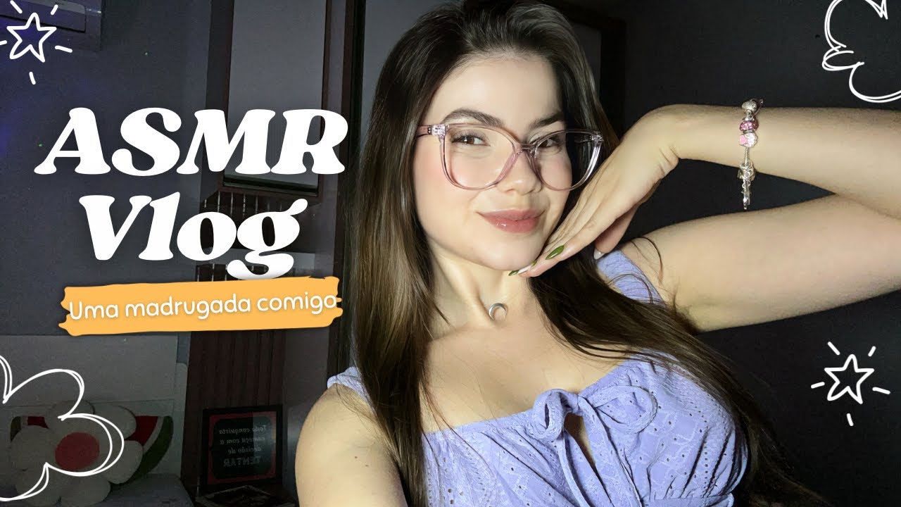 ASMR VLOG: Uma Madrugada Comigo 🌙 Sussuros Relaxantes para Dormir e Desacelerar