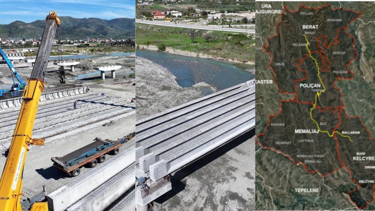 Boshti i JUGUT po merr formë, ngrihet URA gjigante në aksin Ballaban-Berat