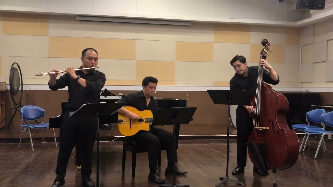 Gypsy Allemande for Flute and Gypsy Jazz ensemble. A composition based on J.S.Bach’s work