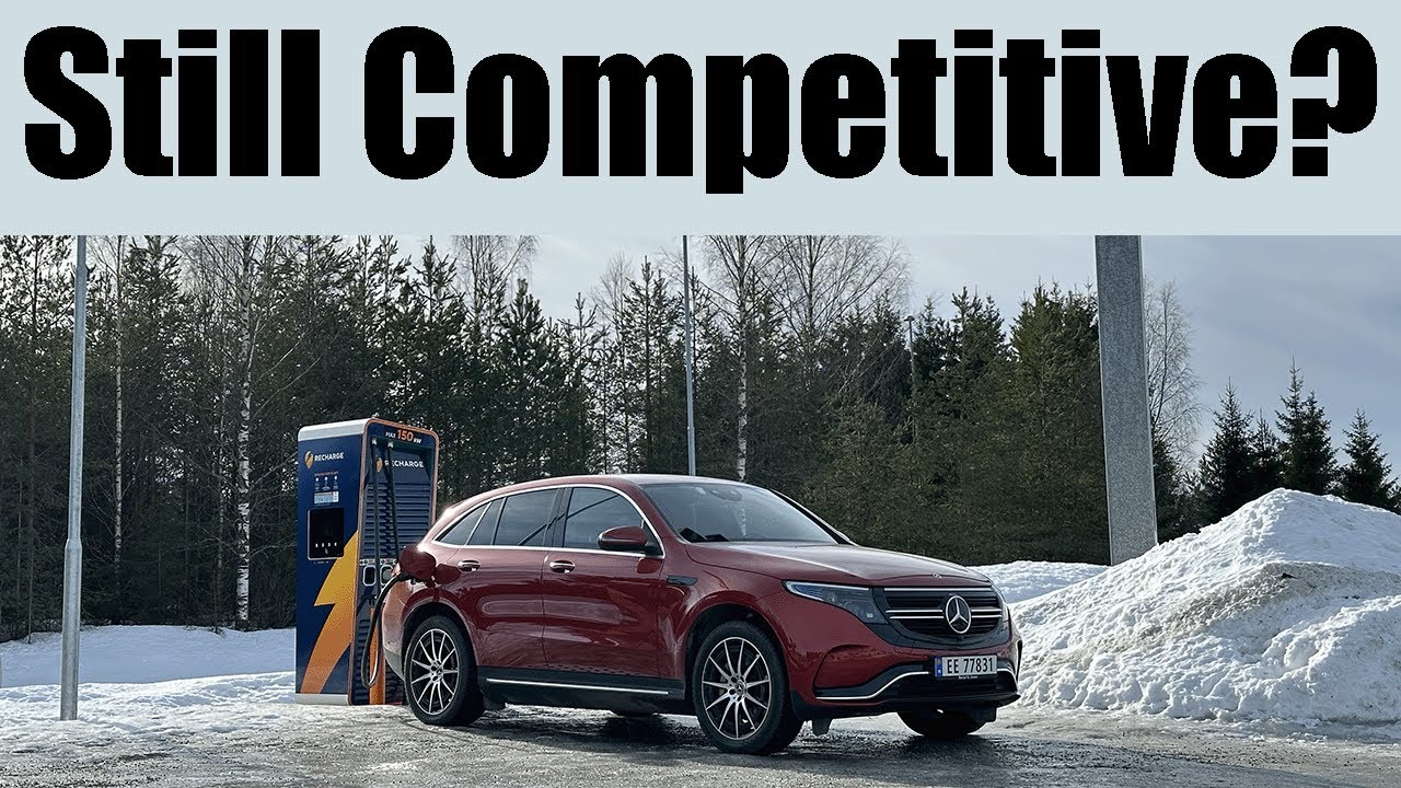 Тест запаса хода Mercedes EQC 400 4-Matic на скорости 120 км/ч/75 миль/ч