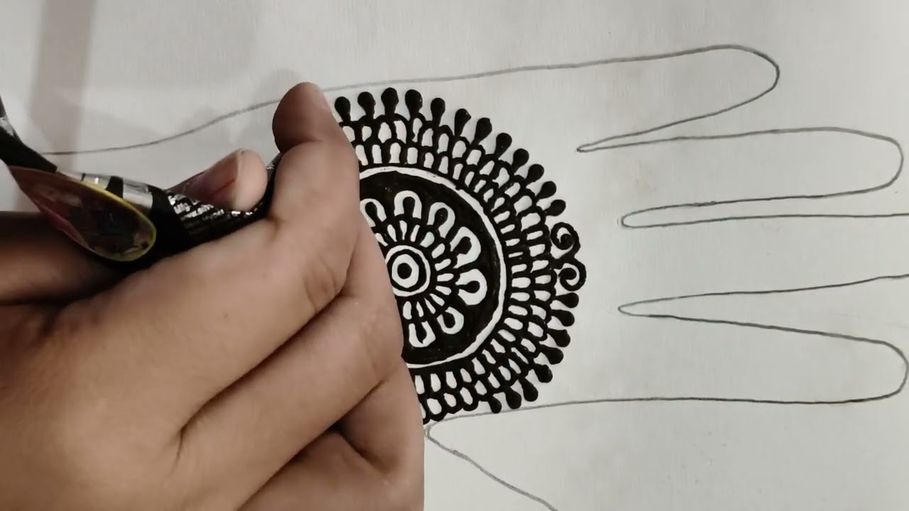 Arabic mehndi designs practice for beginners #etirajput #mehndi #art #henna#viral #viralshorts#henna