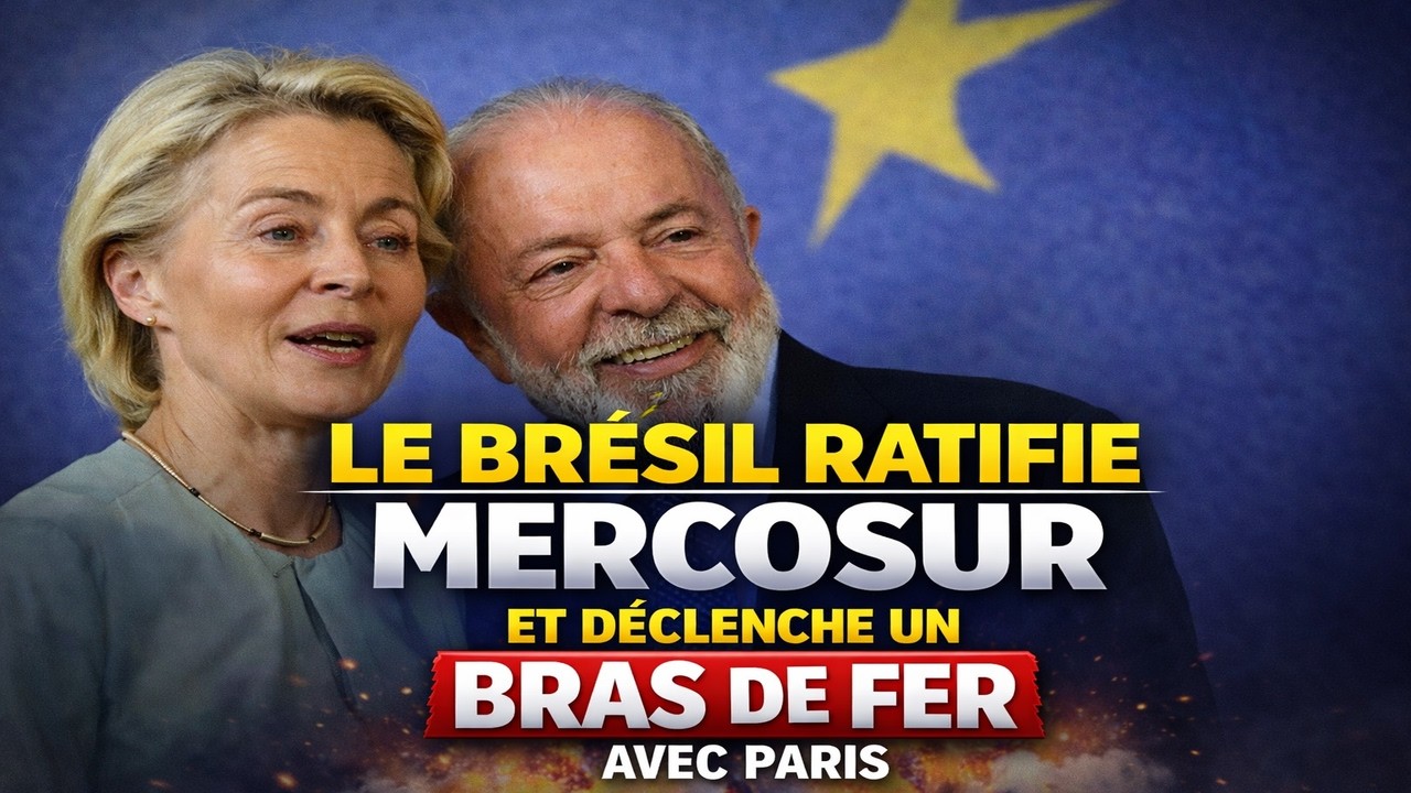 Le Brésil ratifie Mercosur et déclenche un bras de fer avec Paris