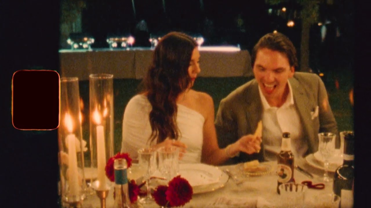 Super 8 wedding video shot at Il Borro in Tuscany