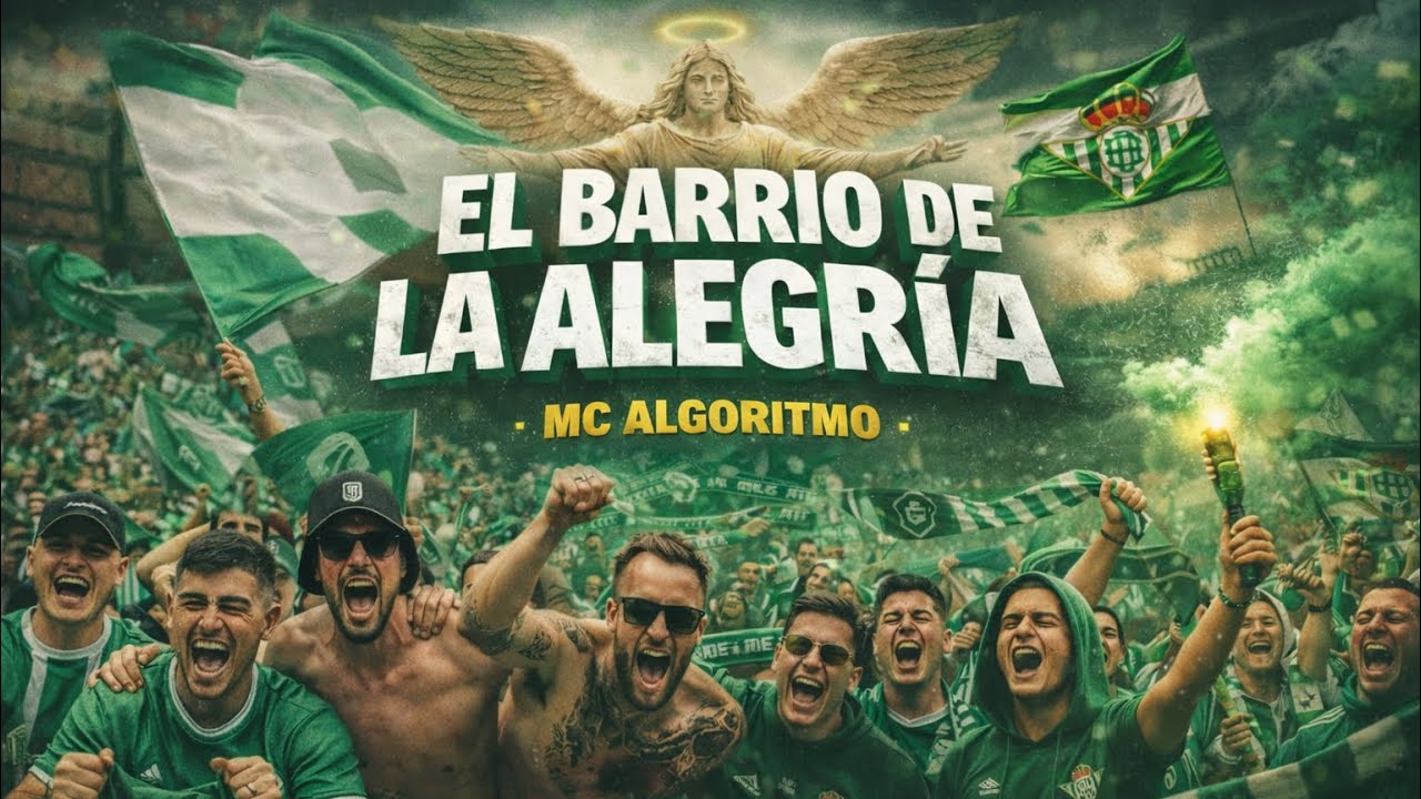 EL BARRIO DE LA ALEGR&Iacute;A | Himno Rap B&eacute;tico 💚🤍 | MC Algoritmo