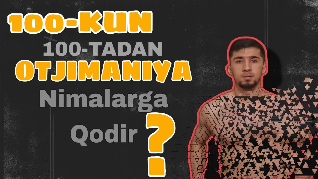 MARAFON. 100 kun 100 tadan 10000 TA OTJIMANIYA. Qanday FORMAGA erishsa boladi ❓️ NATIJA❗️❓️