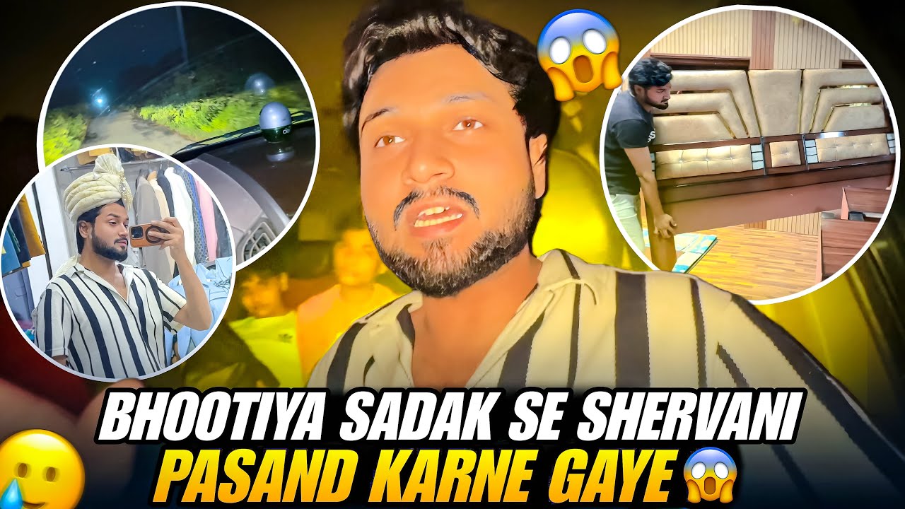 भूतिया सड़क 😱बिना सर वाला भूत 🤯इस रास्ते से गए Shervani लेने 😢 Ab kya hoga 
