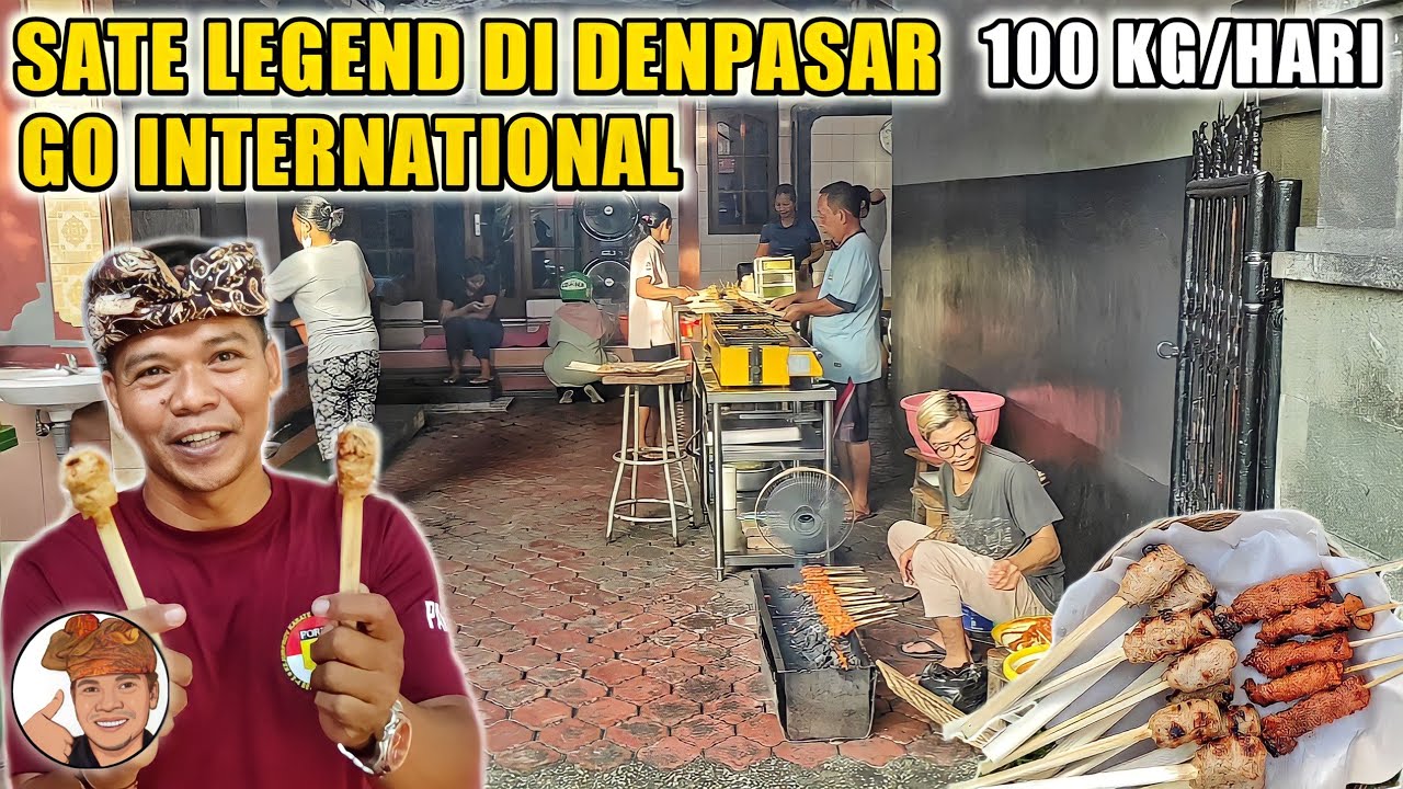 SATE YANG MELALANG BUANA SAMPAI KE LUAR NEGERI ‼️ 50 - 100 KG/HARI❗SATE INDRA PANJER