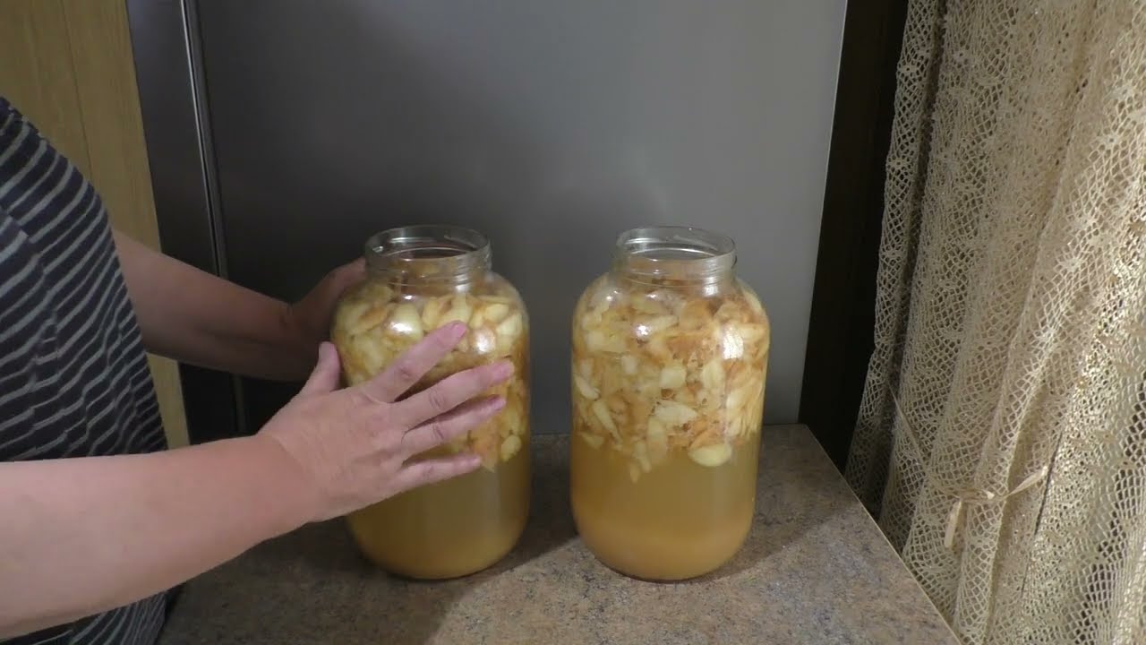 🍎ЯБЛОЧНЫЙ УКСУС летом .ЛЕГКИЙ способ !