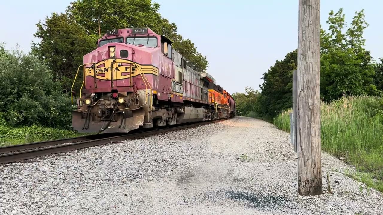 Neil Young - Old Man - Railfanning Music Video