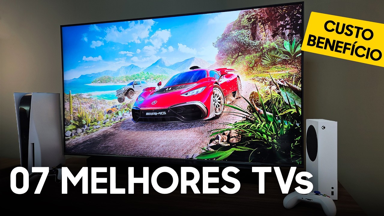 Top 7 TVs para comprar (da barata até mais caras)