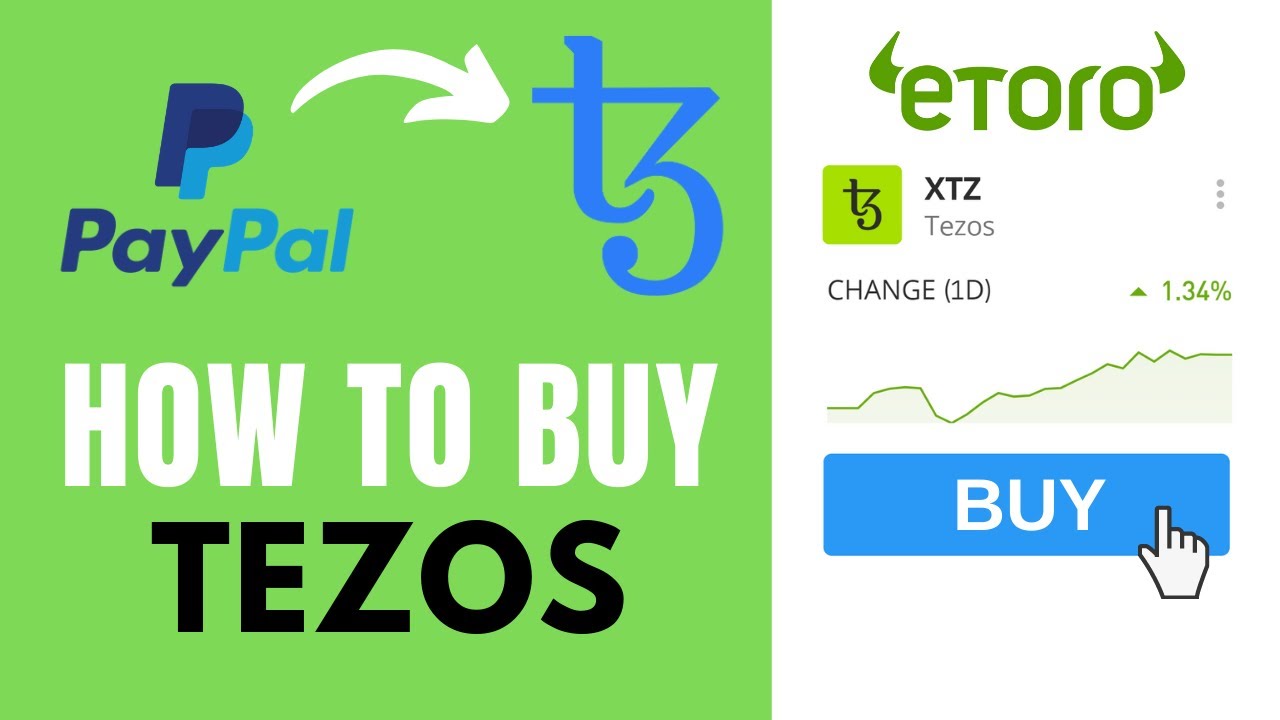 How to buy Tezos (XTZ) CFD with PayPal on eToro ✅ Step-by-Step Tutorial