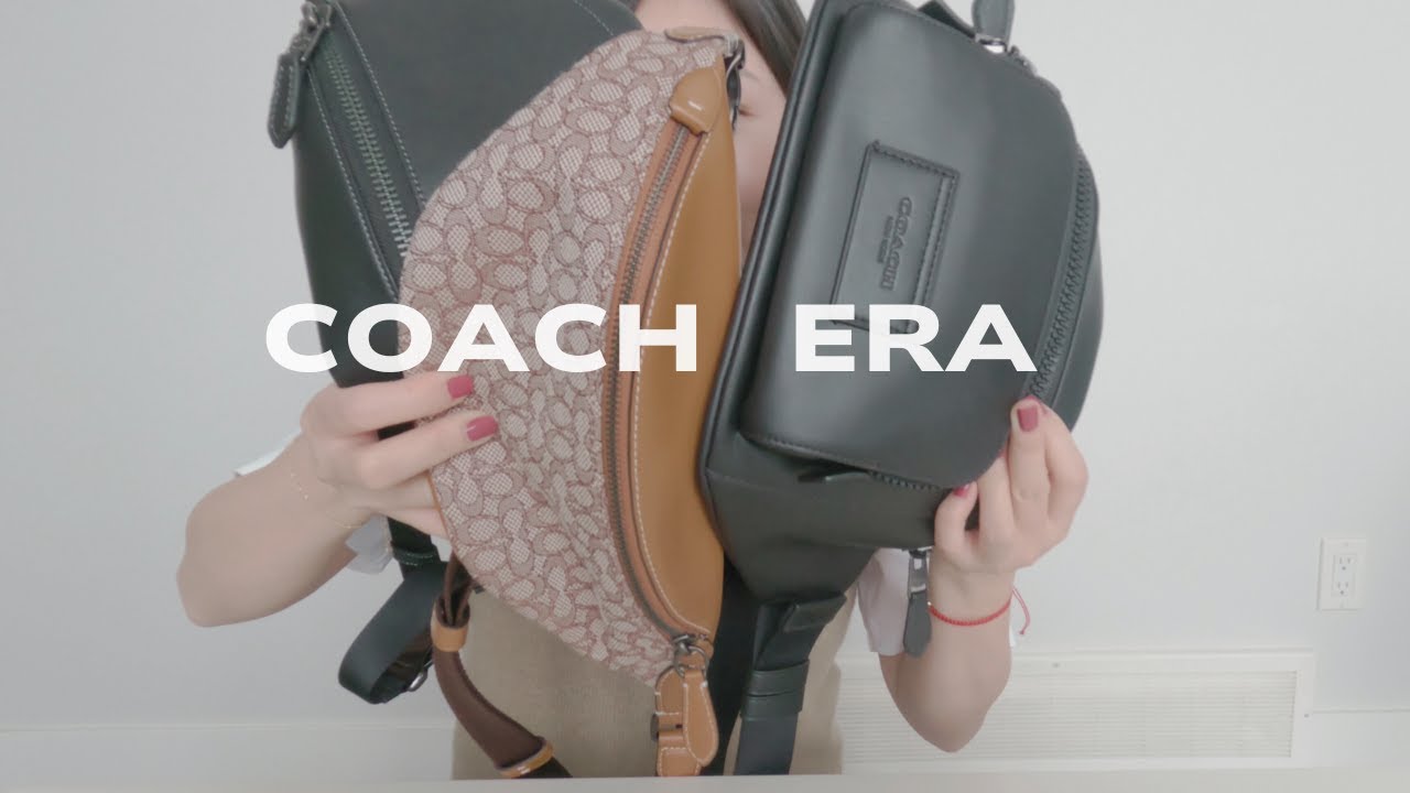 Coach Era | belt bags haul for travel