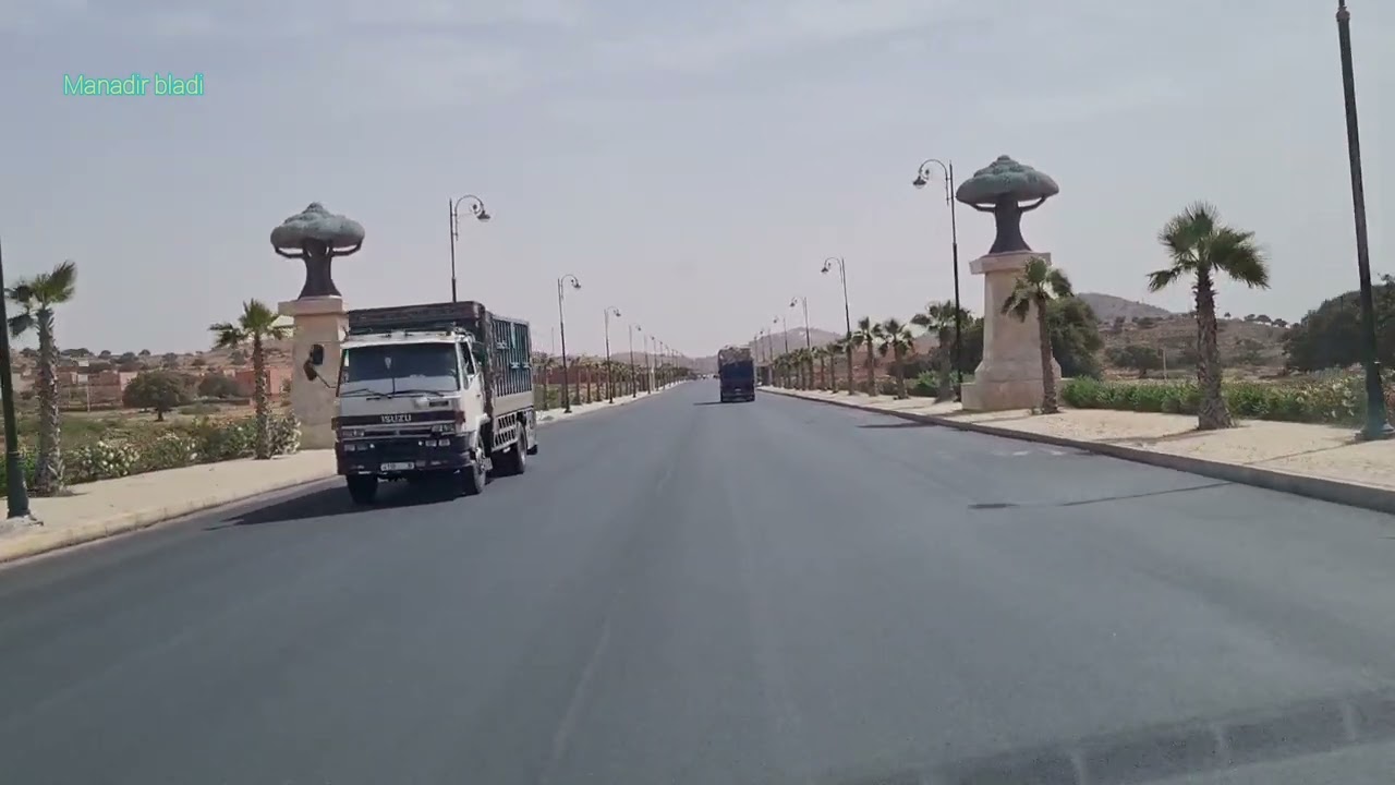 مدينة الاخصاص على طريق الوطنية بين تزنيت وبويزكارن 🌳🌳🌳🇲🇦🇲🇦👍