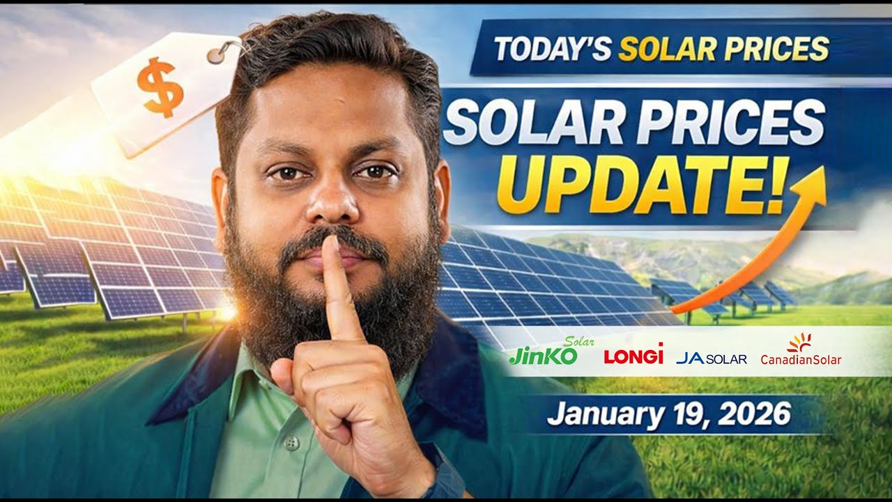 19 JAN-Solar Panel Price in Pakistan, | Best Time Buy Solar | Biggest Price Drop 2026 | Solar Update
