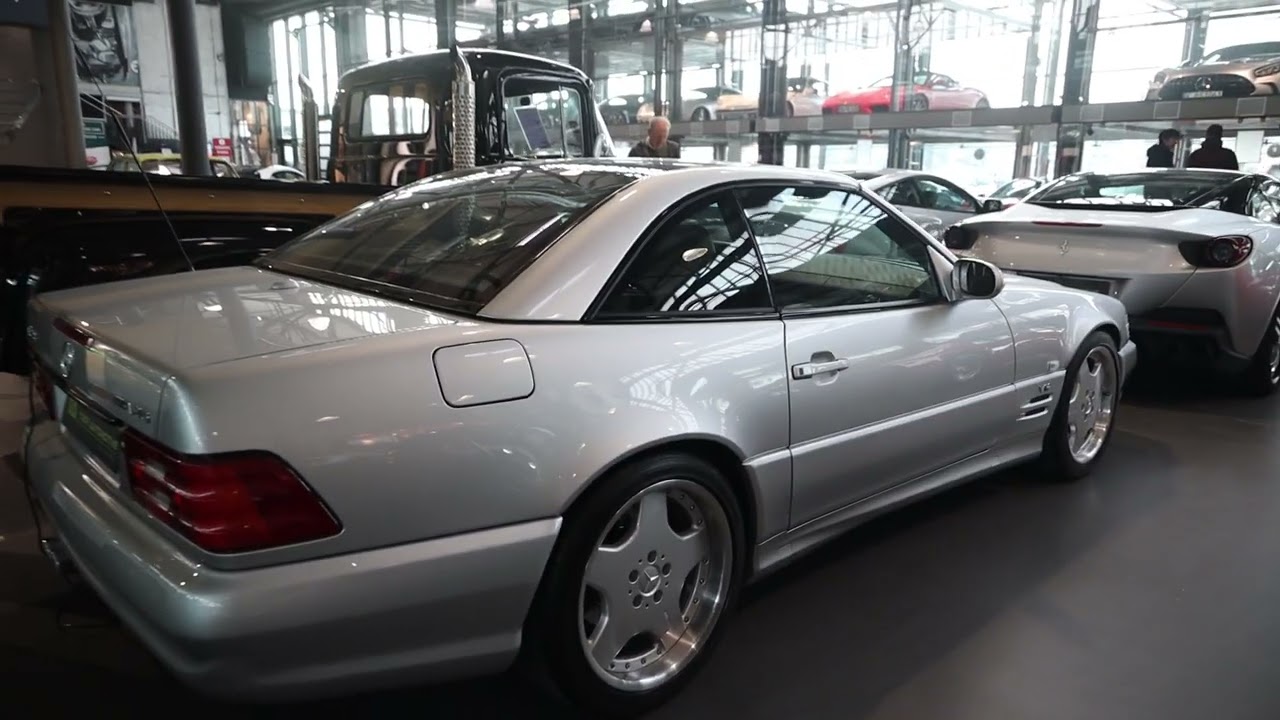 Very rare 1 of 85 Mercedes-Benz SL 73 AMG with V12 engine also used by Pagani for their Zonda