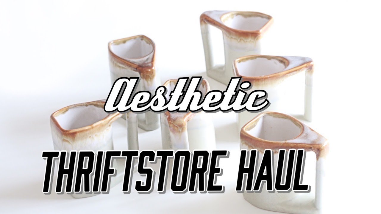 Aesthetic THRIFT STORE HAUL / Mid-century, /French/ Decoratives