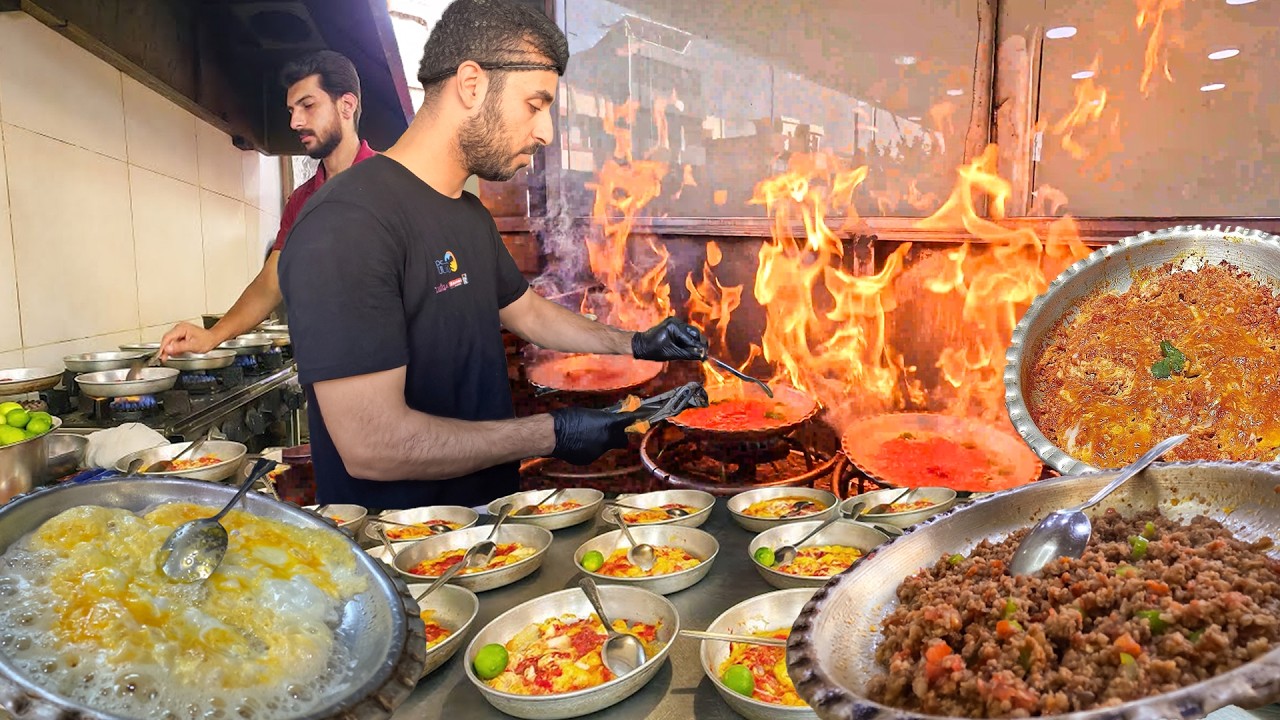 Breakfast in IRAQ; Kurdistan Amazing Street Food Tour