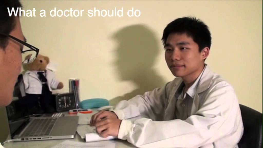 What a doctor shouldn't do VS What a doctor should do?