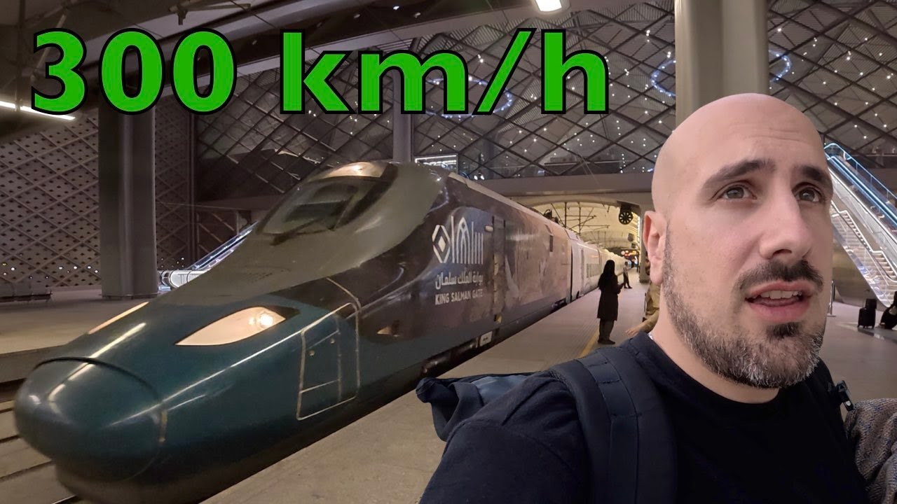 Ultramoderner Schnellzug von Jeddah nach Medina für 30 € 🇸🇦