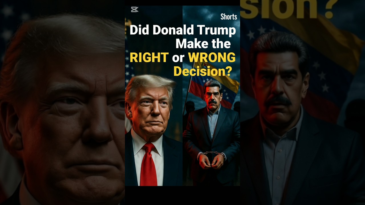 Did Donald Trump Make the Right or Wrong Decision on Venezuela?