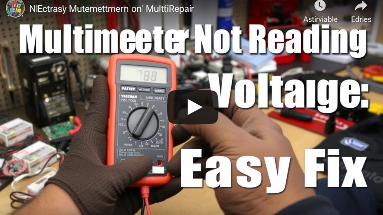 Multimeter Not Reading Voltage? Easy Fix in 5 Minutes!