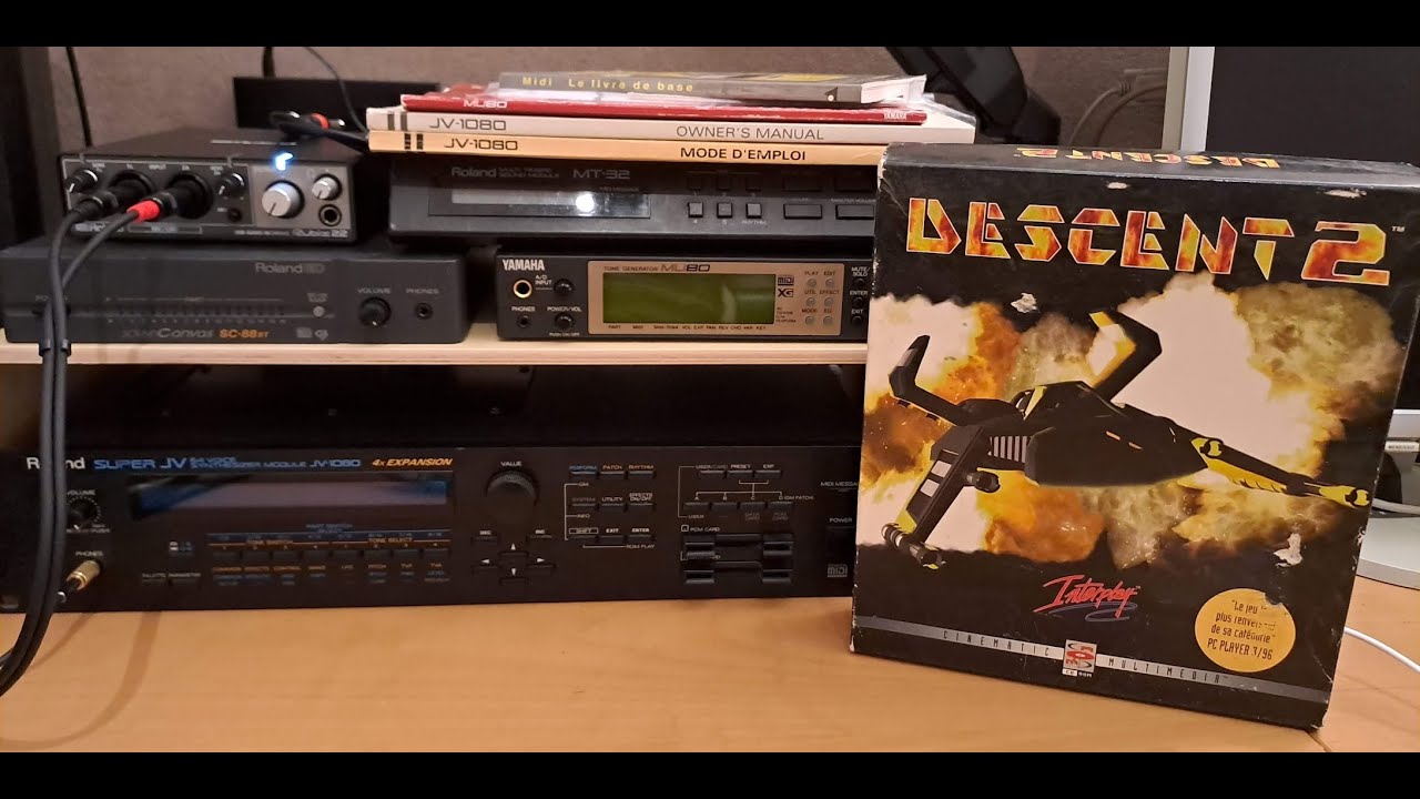 General MIDI - Descent 2 Full OST, Yamaha MU80