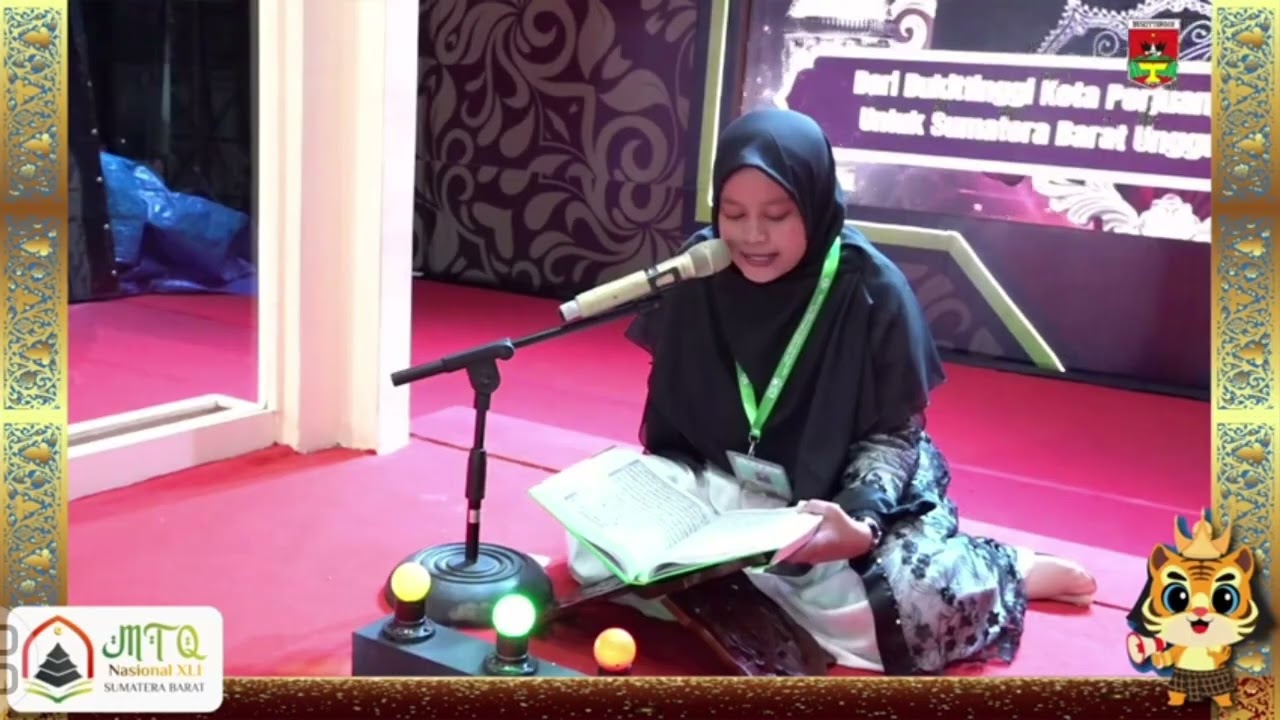 Kuntum Khaira Ummah | Finalis Termuda Tilawah Dewasa - MTQ Sumbar XLI Tahun 2025