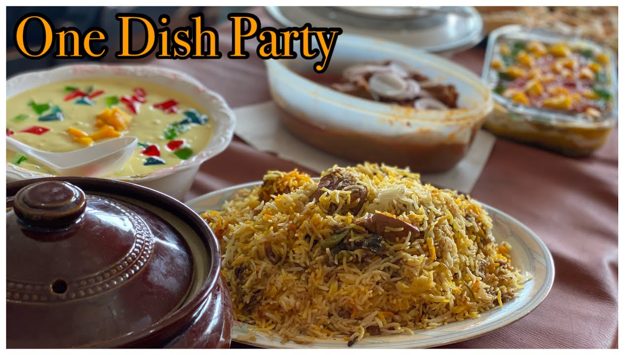 One Dish Party 🎉 🎉 🎉 // lots of dishes and lots of fun// Vlog