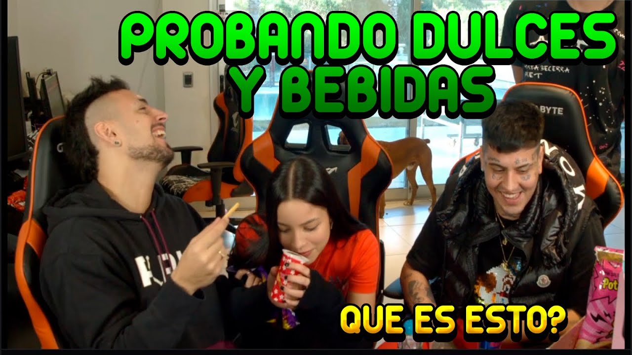 STREAM COSCU EMILIA DUKI - PROBANDO DULCES Y BEBIDAS