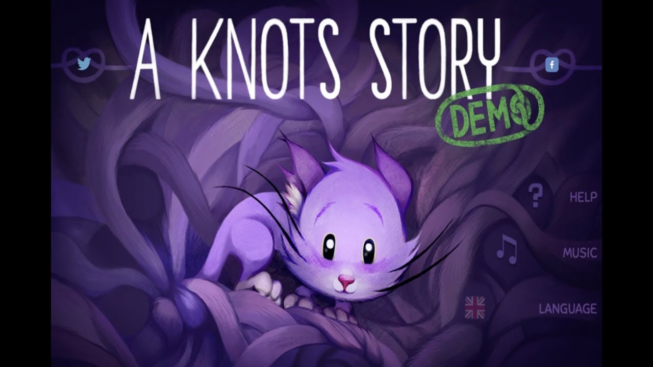 Trying A Knot's Story (DEMO)(=^ꞈ^=)  Cute Cat Game