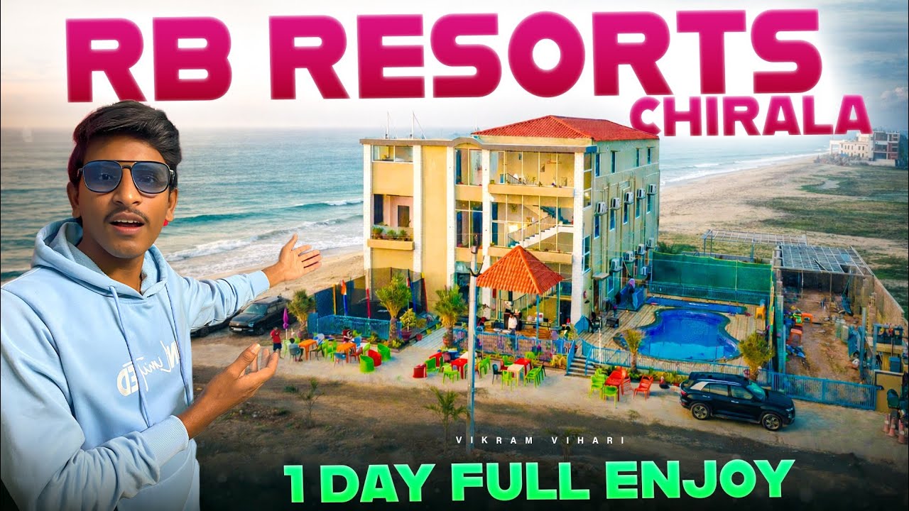 🚨Chirala RB RESORTS || The Biggest Celebrations In Chirala, సముద్రం దగ్గర ఒక్క రోజు రాత్రి మొత్తం 😜