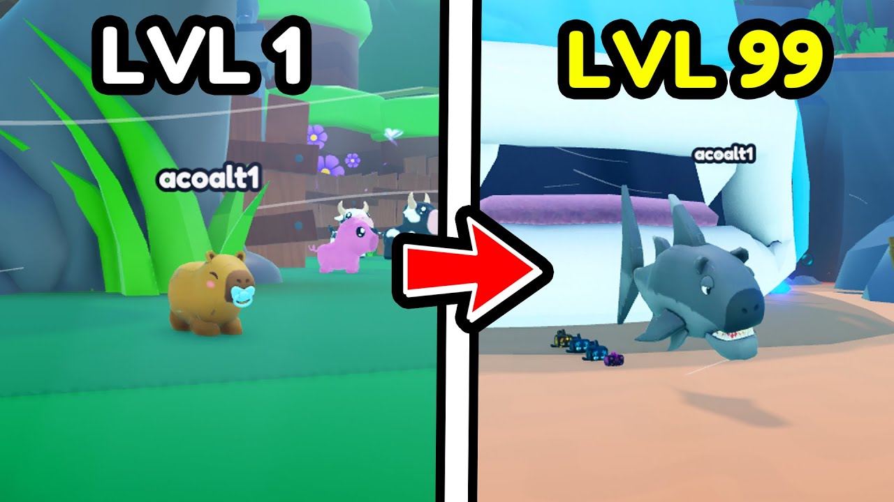 F2P Noob Got Best Capybara & OP Pets In Capybara Evolution! (Roblox)
